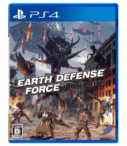 EARTH-DEFENSE-FORCE-IRON-RAIN-437x500 Weekly Game Ranking Chart [04/11/2019]