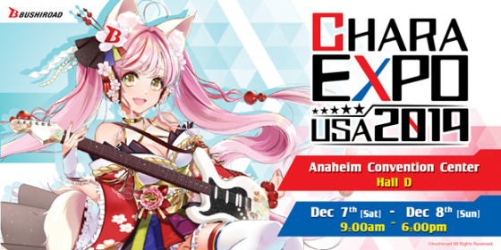 CharaExpo-2019-Logo-560x280 CharaExpo USA Returns For 2019 Bigger Than Ever! Get Ready for ALL THE FUN!