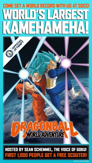 2019 Dragon Ball World Tour Kicks Off at San Diego Comic-Con - Fans Invited to Be Part of Guinness World Records Attempt on Opening Day!