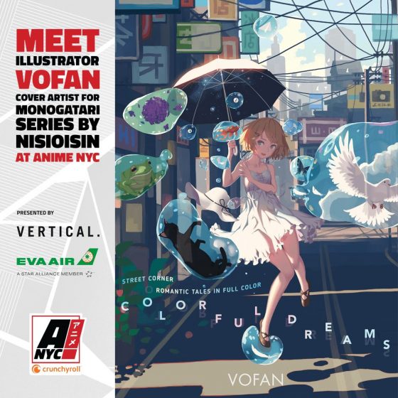 VOFAN-Square-560x560 Anime NYC Welcomes Monogatari Illustrator VOFAN