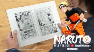 NARUTO HAS COME BACK WITH A NEW TYPE OF MANGA E-READER, BELIEVE IT!
