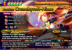 Crunchyroll Announces Crunchyroll-Hime x "Grand Summoners" Event