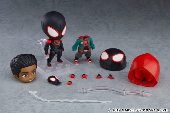 Spider-Verse-Miles-SS-24-560x373 Good Smile Company's newest figure, Nendoroid Miles Morales: Spider-Verse Edition DX Ver. is now available for pre-order!
