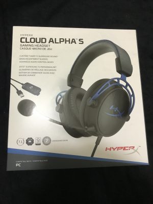 Unboxing the HyperX Cloud Alpha S Gaming Headset
