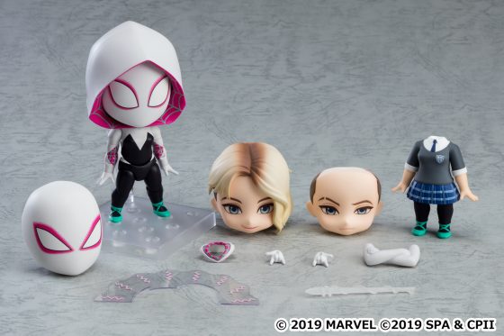 Gwen-SpiderVerse-SS-8-560x373 Good Smile Company's newest figure, Nendoroid Spider-Gwen: Spider-Verse Ver. DX is now available for pre-order!