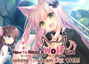How to Raise a Wolf Girl heading to Steam Oct. 11th!