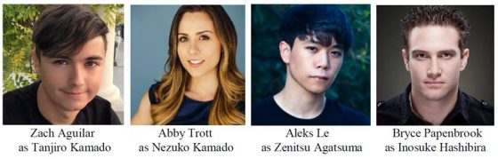 Voice-Actors-Aniplex-560x179 Aniplex of America Announces Demon Slayer: Kimetsu no Yaiba English Dub Cast