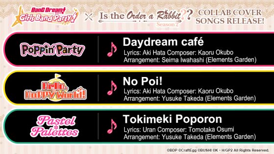 Gochiusa-x-Band-Dream-SS-1-560x294 “BANG DREAM! GIRLS BAND PARTY! X IS THE ORDER A RABBIT??” Collaboration is Now Official!