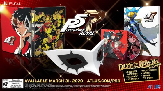Persona-5R-Logo-560x356 Persona 5 Royal Takes Your Heart on March 31, 2020
