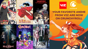 Crunchyroll launches Death Note, Naruto films, Inuyasha and more through VIZ Media distribution deal