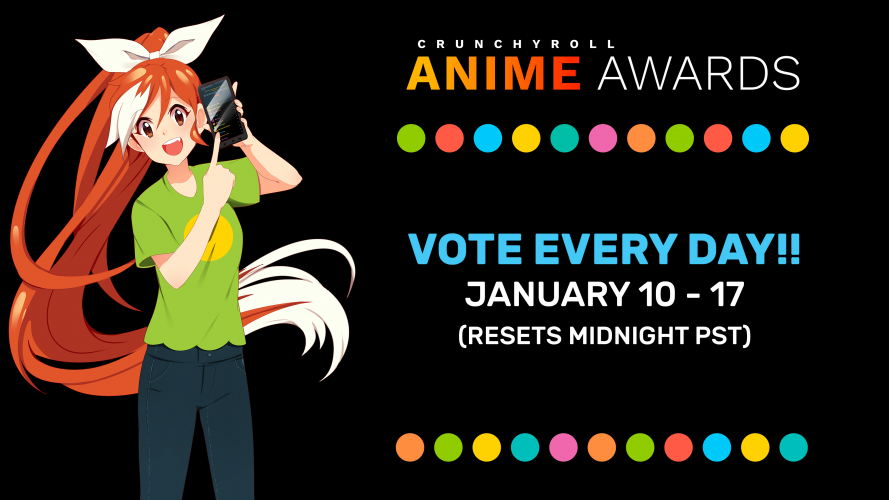 Crunchyroll Anime Awards Nominees Announced & Voting Starts Now