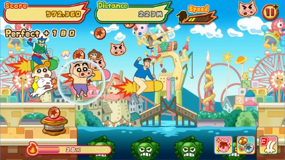 FLAMING-KASUKABE-RUNNER-title-screen-560x315 "CRAYON SHINCHAN The Storm Called! FLAMING KASUKABE RUNNER!!" has come to the Nintendo Switch!