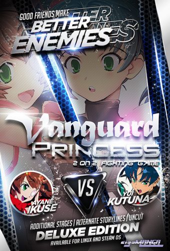 vanguard-princess_linux_steam-340x500 eigoMANGA Supports the Troops with the Game "Vanguard Princess"