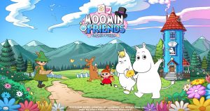 DMM GAMES Moomin's "Puzzle Game" "Moomin Friends" Released Globally!