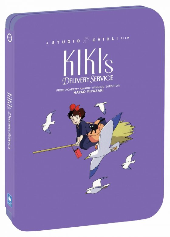 Ghibli-Kikis-Delivery-Service-SS-1-560x780 Studio Ghibli Steelbooks 'Kiki's Delivery Service' & 'Nausicaa of the Valley of the Wind' Out August 25 from GKIDS, Shout! Factory