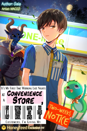 Its-My-First-Time-Working-Late-Nights-at-a-Convenience-Store-and-If-I-Keep-Getting-Demon-Lords-Kappa-and-Other-Oddballs-as-Customers-Im-Giving-My-TwoWeeks-Notice-333x500 Honeyfeed's Light Novel Project Cover Art Revealed!