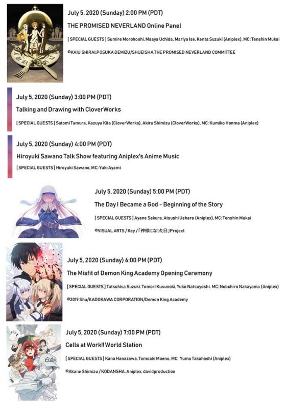 Aniplex-Online-Fest-KV Aniplex Online Fest Announces Programming Schedule and Special Guests