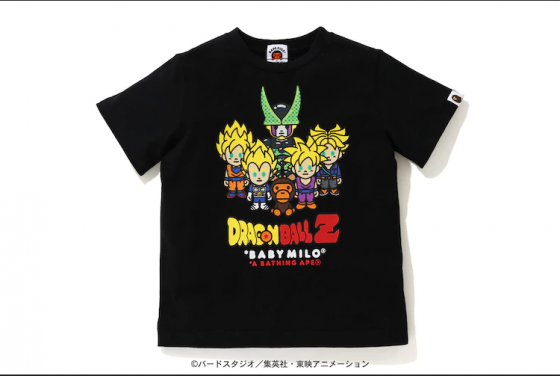 Baby-Milo-x-Dragon-Ball-Z-S-SS-1-560x381 Time to Dragon Ball-Out and Style on Your Friends With The Latest BAPE Collabo!