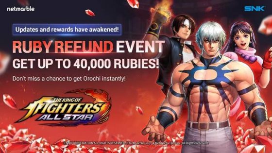 KOF-All-Stars-SS-1-560x315 The King Of Fighters ALLSTAR Offers Huge Benefits And Features In June’s Update