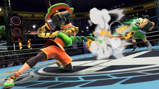 Switch_SuperSmashBrosUltimate_MinMin_screen_01-560x315 Min Min from ARMS Dishes Out Spicy Punches and Kicks in Super Smash Bros. Ultimate