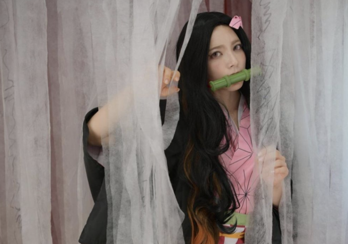 Youtuber And Ex Adult Actress Ai Uehara Shows Off Her Cosplay Of Nezuko Kamado Leaves Us All