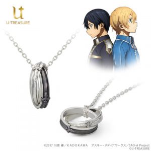 Love SAO? This Delicate Kirito & Eugeo Dual-Ring Necklace Is Available for Pre-Order!
