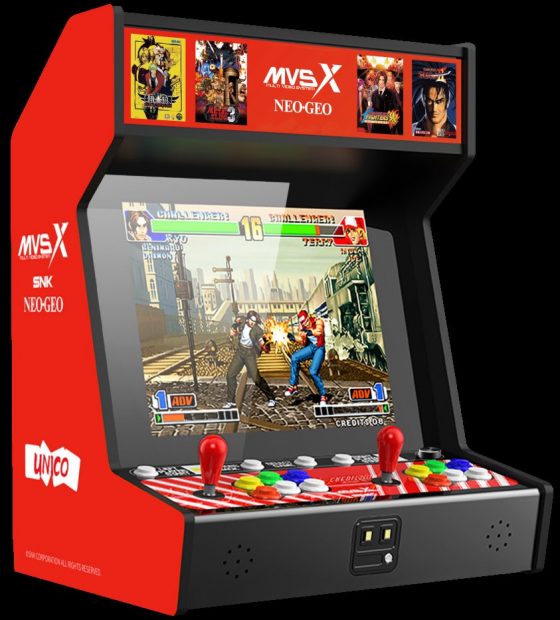 SNK-NEOGEO-MVSX-Home-Arcade-560x620 Gstone Announces SNK NEOGEO MVSX Home Arcade! Featuring 50 Classic SNK Titles!