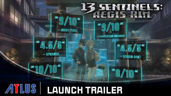 13-Sentinels-Launch-Trailer-Still-560x315 13 Sentinels: Aegis Rim Is Out Today For PlayStation 4!