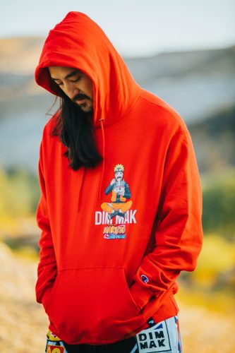 Aoki-110-333x500 Superstar DJ Steve Aoki Launches Limited Edition Naruto Apparel Collection!