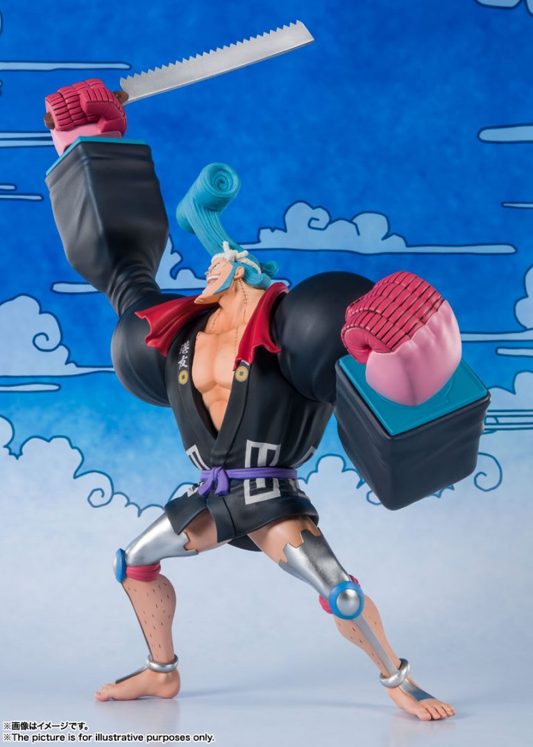 The Straw Hat Pirates' "Super!" Shipwright Franky Figure Joins Wano Kuni Collection!