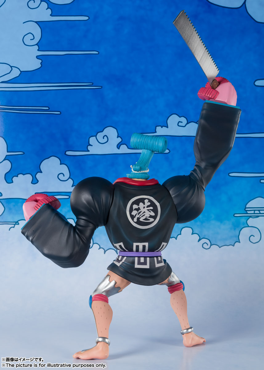 The Straw Hat Pirates' "Super!" Shipwright Franky Figure Joins Wano Kuni Collection!