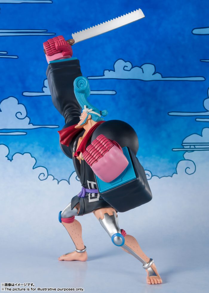 The Straw Hat Pirates' "Super!" Shipwright Franky Figure Joins Wano Kuni Collection!