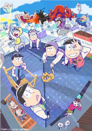 Osomatsu-san-Wallpaper-2-700x393 Osomatsu-san (Mr. Osomatsu) 3rd Season: NEETS and Robots
