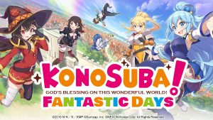 Mobile RPG "KonoSuba: Fantastic Days" Launches August 19!