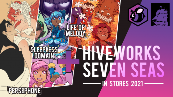 Hiveworks-SevenSeas1-560x315 Seven Seas and Hiveworks Comics Join Forces to Bring Webcomics to Bookstores