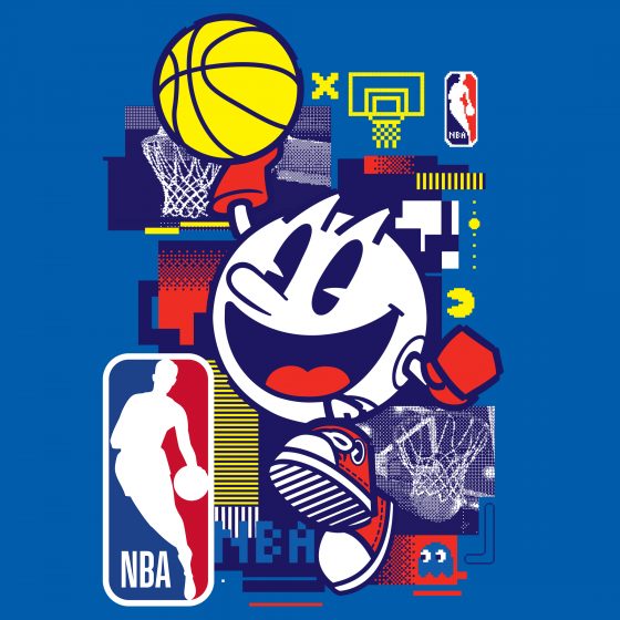 PAC-MAN_PAC-MAN-X-NBA_KEYART_FINAL-560x560 Bandai Namco and NBA Announce Partnership Celebrating Pac-Man’s 40th Anniversary