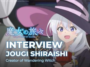 Mipon Interview with Wandering Witch Author Jougi Shiraishi Is Full of Insights!