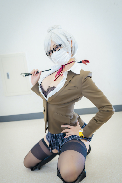 Cosplay_Cosholic_Kurumi_07 Sexy Cosplay with Mask at Ecchi Cosplay Convention 'Cosholic' Held at the End of the Year! [40+ Photos]