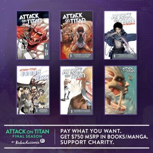Attack on Titan Humble Manga Bundle Launches Amidst Final Anime Season!