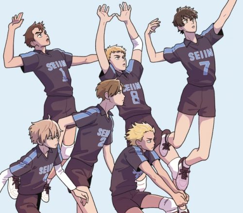 2.43-Seiin-Koukoua-Danshi-Volley-bu-Wallpaper-500x440 2.43: Seiin High School Boys Volleyball Team Mid-Season Impressions: Pass It or Block It?