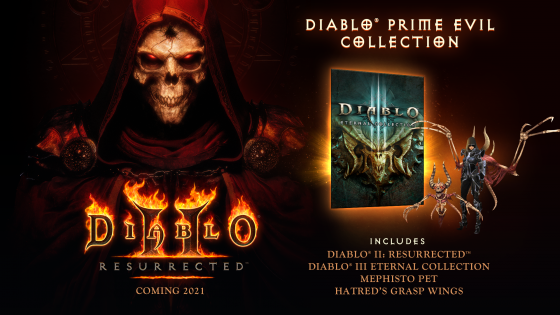 Diablo_II_Resurrected_Logo-560x315 Blizzard Entertainment to Resurrect Diablo II in 2021 for PC and Consoles