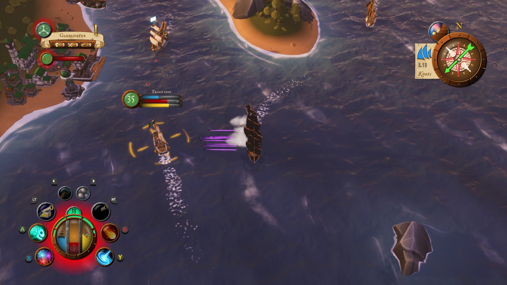 king_of_seas_splash Being a Single-Player Adventure, King of Seas Rewards You For Becoming a Greedy, Bellicose Pirate