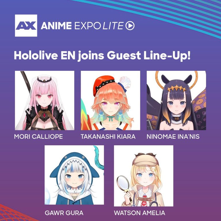 Painel Anime Expo Lite 2021 Hololive VTuber - Animé K