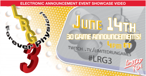 Limited Run Games Reveals 30 Games During LRG3 2021