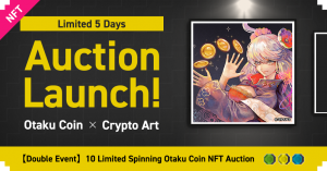 Otaku Coin x Crypto Art Part 2 & Limited NFT Auction Double Launch Underway