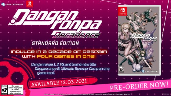 New-Trailer-560x315 New Trailer for Danganronpa Decadence and Sexy Visual for Danganronpa S: Ultimate Summer Camp Released