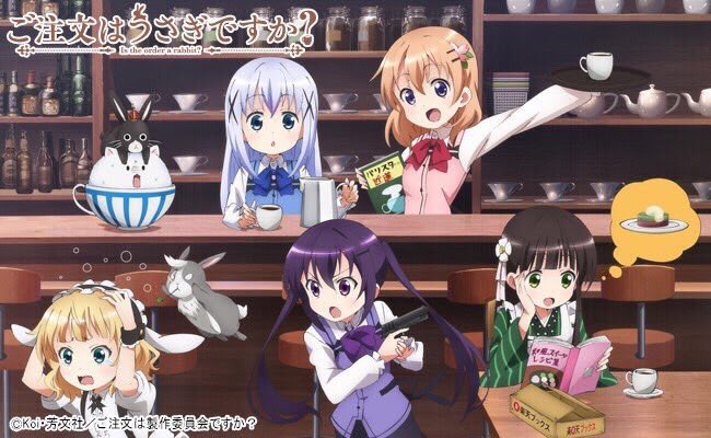 Gochuumon-wa-Usagi-Desu-ka-Wallpaper-1 Coffee Lovers: Step Into the World of Kissaten (Japanese Coffee Shops), in Reality and Anime!