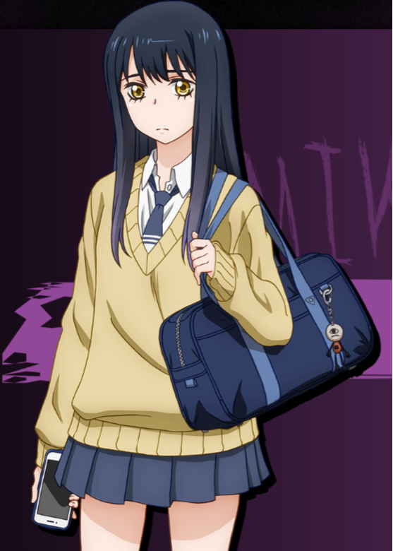 Miko Yotsuya - Karakter Mieruko Chan