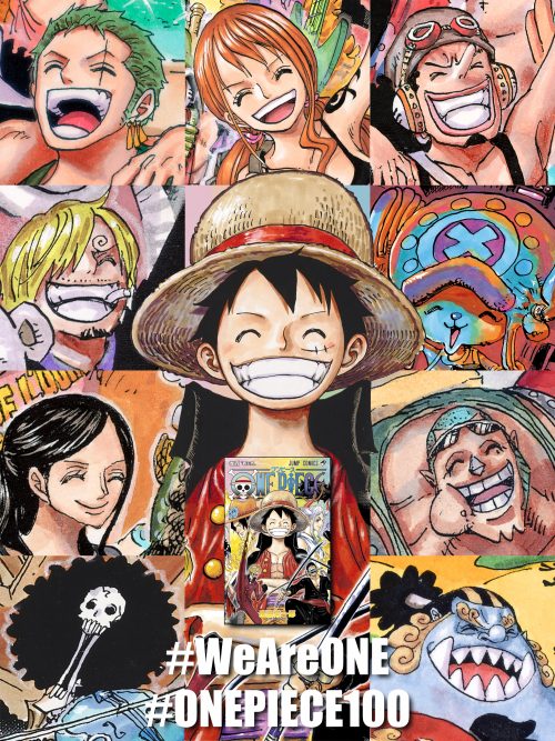 One Piece Finally Reaches Its 100th Volume Plus Netflix Drama Series Title Logo Script Unveiled