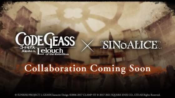 SINoALICE-x-Code-Geass-Colab-560x315 SINoALICE Announces Collaboration With Hit Anime Code Geass